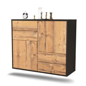 Sideboard Little Rock, Pinie, hängend (92x79x35cm)