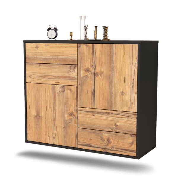 Sideboard Little Rock, Pinie, hängend (92x79x35cm)