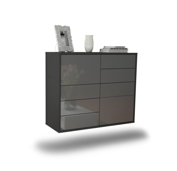 Sideboard Paradise, Grau, hängend (92x79x35cm)