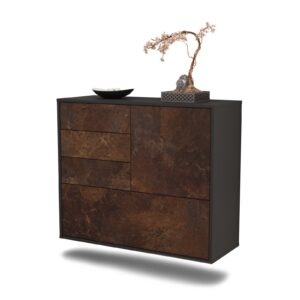 Sideboard Fontana, Rost, hängend (92x79x35cm)