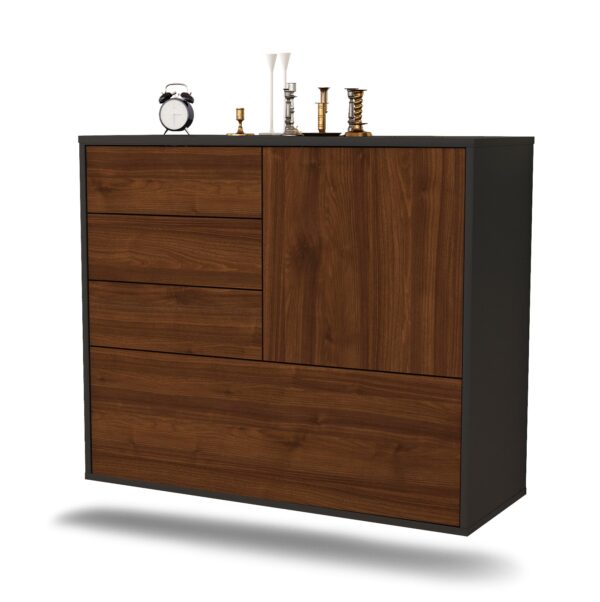 Sideboard Fontana, Walnuss, hängend (92x79x35cm)