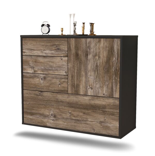 Sideboard Fontana, Treibholz, hängend (92x79x35cm)