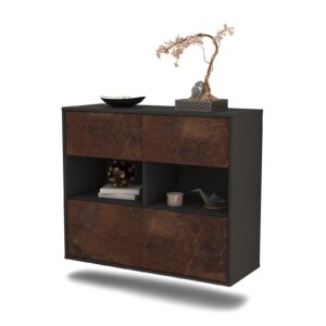 Sideboard Newport News, Rost, hängend (92x79x35cm)