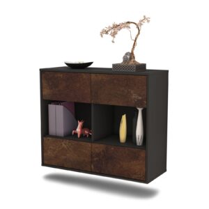 Sideboard Providence, Rost, hängend (92x79x35cm)