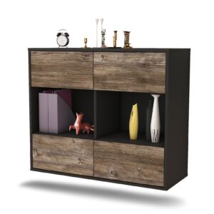 Sideboard Providence, Treibholz, hängend (92x79x35cm)