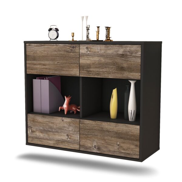 Sideboard Providence, Treibholz, hängend (92x79x35cm)