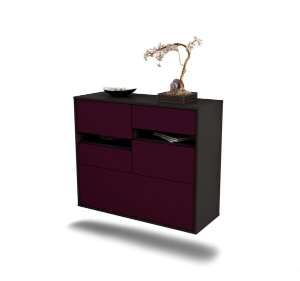 Sideboard Fayetteville, Lila, hängend (92x79x35cm)