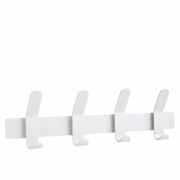 Garderobenleiste 40cm mit 4 Haken "A-Rack" weiß Zone Denmark