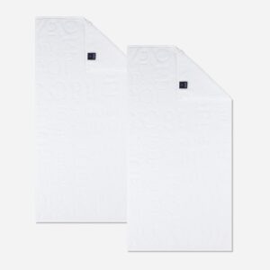 2 Stück Joop! Handtuch Selection 1711-600 weiß 50x100