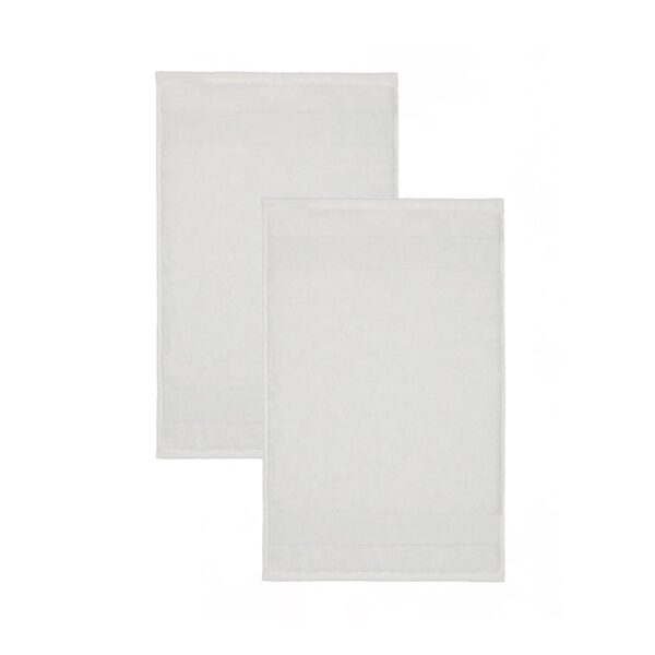 2 Stück Villeroy & Boch Gästetücher One 2550-600 brilliant white 30x50