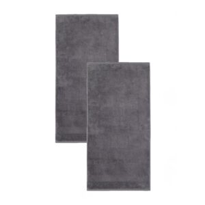 2 Stück Villeroy & Boch Handtücher One 2550-774 graphit 50x100