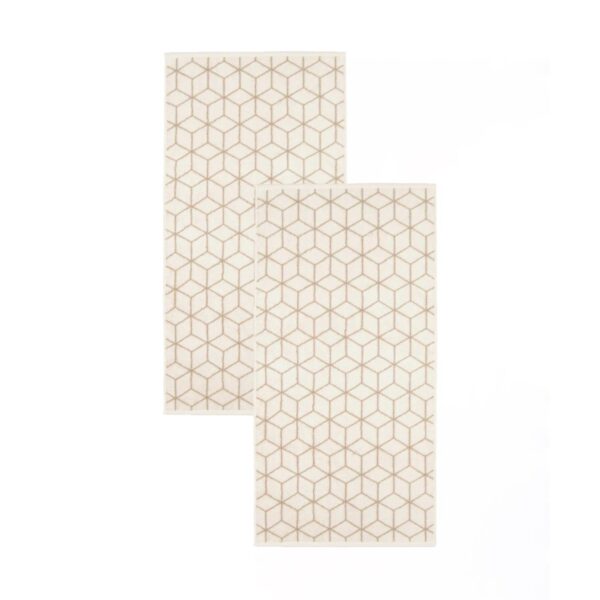 2 Stück Villeroy & Boch Handtuch Coordinates 2557-33 cashmere 50x100
