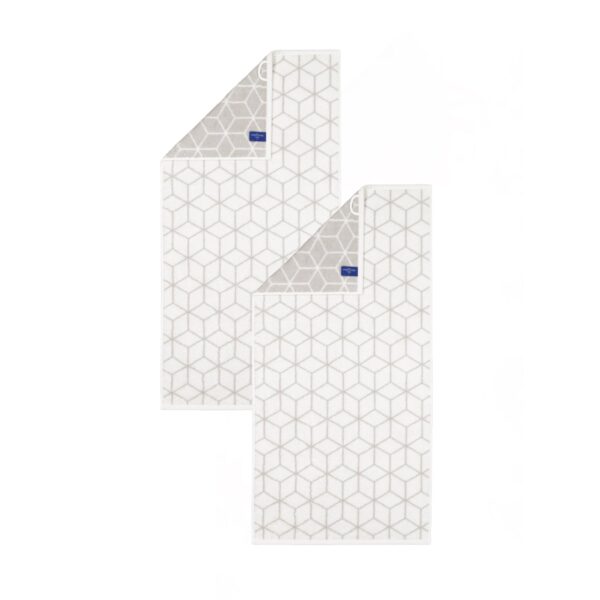 2 Stück Villeroy & Boch Handtuch Coordinates 2557-76 white 50x100