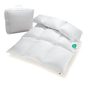 Extra warme 100% Winter Daunendecke sibirische Daunen 135x200 1300g