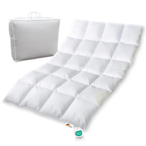 1600g neue sibirische Daunen Federn Bettdecke Daunendecke 135x200 warm