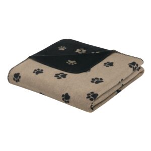 Cawö Wohndecke Kuscheldecke We love Dogs 62470-93 Pfoten 150x200