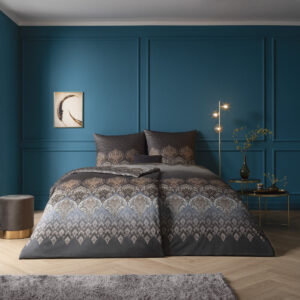 Estella Interlock Jersey Bettwäsche Sophia 6347-920 Anthrazit 135x200