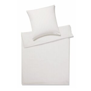 Elegante Seersucker Bettwäsche Chelsea 7013-70 einfarbig natur 135x200