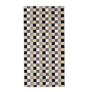 Cawö Home Life Style Handtuch Duschtuch 7047-37 kariert kiesel