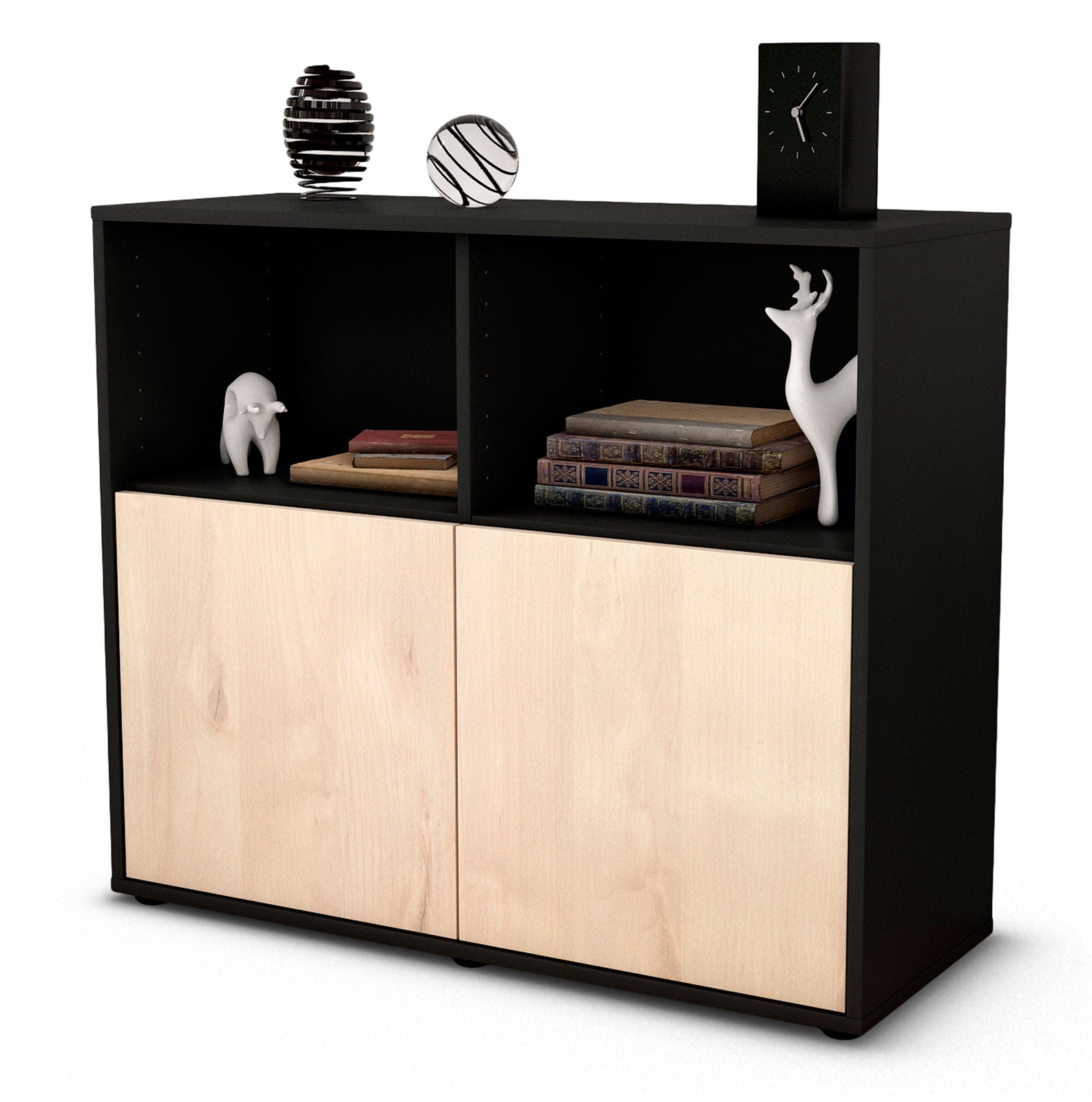 Sideboard Camilla | | Front in Zeder Holz Optik | 92x79x35cm (BxHxT) 1 Sideboard Camilla | | Front in Zeder Holz Optik | 92x79x35cm (BxHxT)