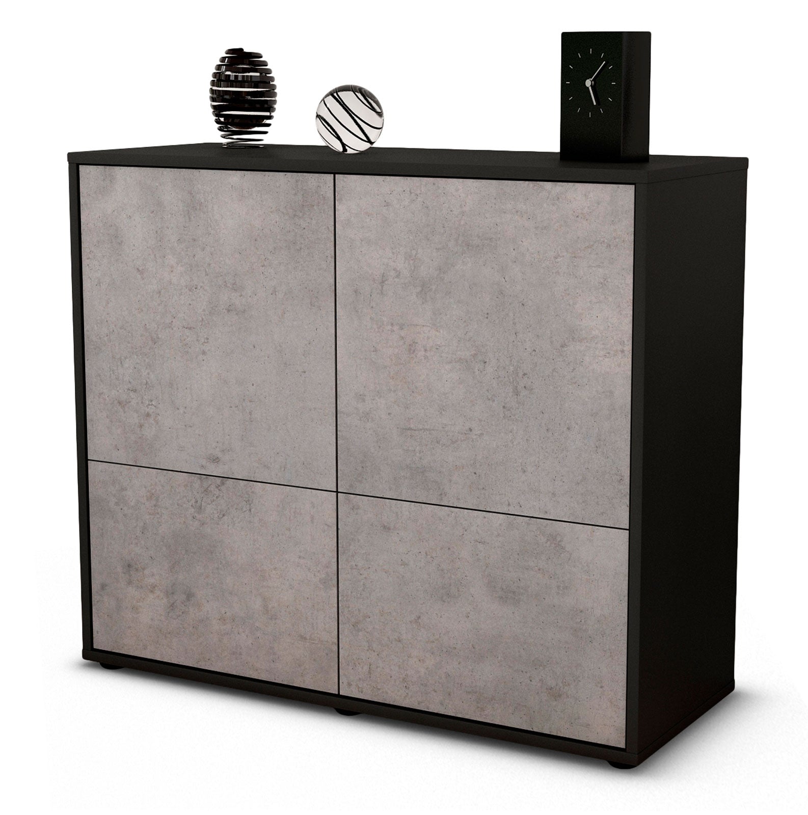 Sideboard Cara | | Front in Beton Optik | 92x79x35cm (BxHxT) 1 Sideboard Cara | | Front in Beton Optik | 92x79x35cm (BxHxT)