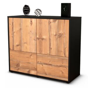 Sideboard Cara | | Front in Pinie Holz Optik | 92x79x35cm (BxHxT)