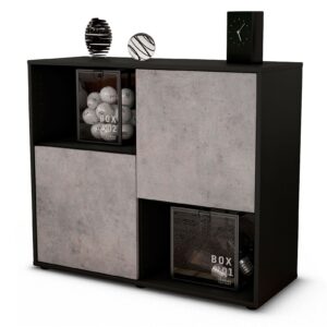 Sideboard Caralina | | Front in Beton Optik | 92x79x35cm (BxHxT)