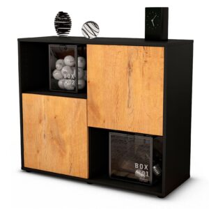 Sideboard Caralina | | Front in Eiche Holz Optik | 92x79x35cm (BxHxT)