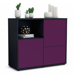 Sideboard Carina | | Front in Lila | 92x79x35cm (BxHxT)
