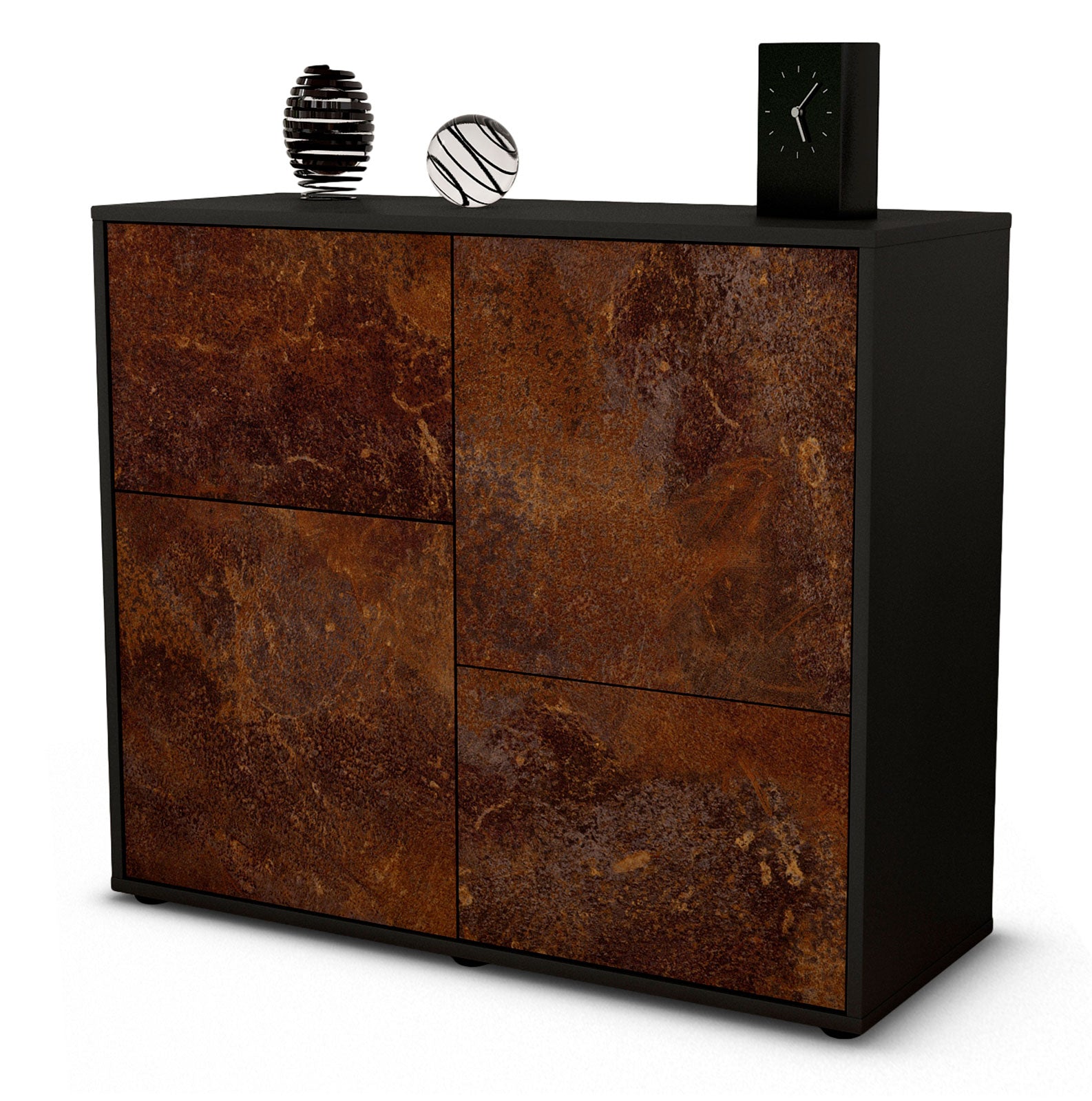 Sideboard Carla | | Front in Rost Optik | 92x79x35cm (BxHxT) 1 Sideboard Carla | | Front in Rost Optik | 92x79x35cm (BxHxT)