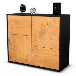 Sideboard Carla | | Front in Eiche Holz Optik | 92x79x35cm (BxHxT)