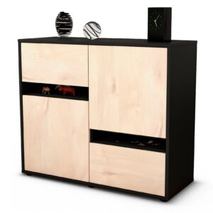Sideboard Carlotta | | Front in Zeder Holz Optik | 92x79x35cm (BxHxT)