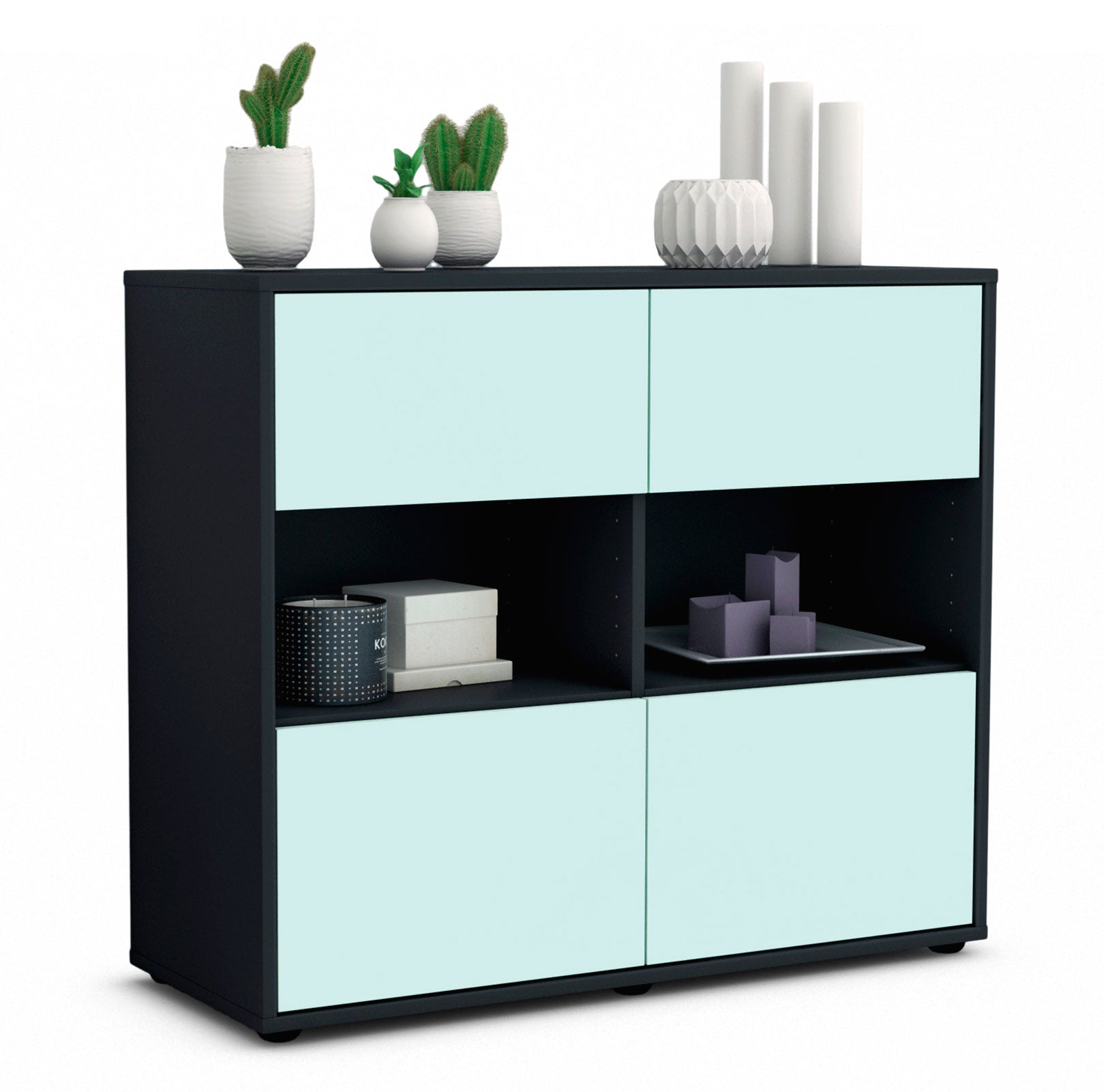 Sideboard Carmen | | Front in Mint | 92x79x35cm (BxHxT) 1 Sideboard Carmen | | Front in Mint | 92x79x35cm (BxHxT)