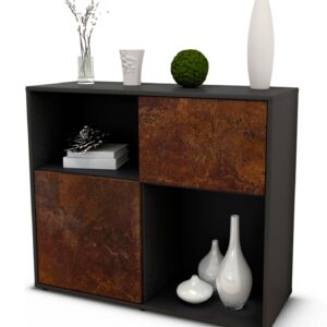 Sideboard Carola | | Front in Rost Optik | 92x79x35cm (BxHxT)