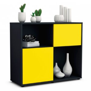 Sideboard Carola | | Front in Gelb | 92x79x35cm (BxHxT)