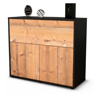 Sideboard Carolin | | Front in Pinie Holz Optik | 92x79x35cm (BxHxT)