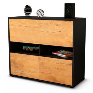 Sideboard Cassandra | | Front in Eiche Holz Optik | 92x79x35cm (BxHxT)