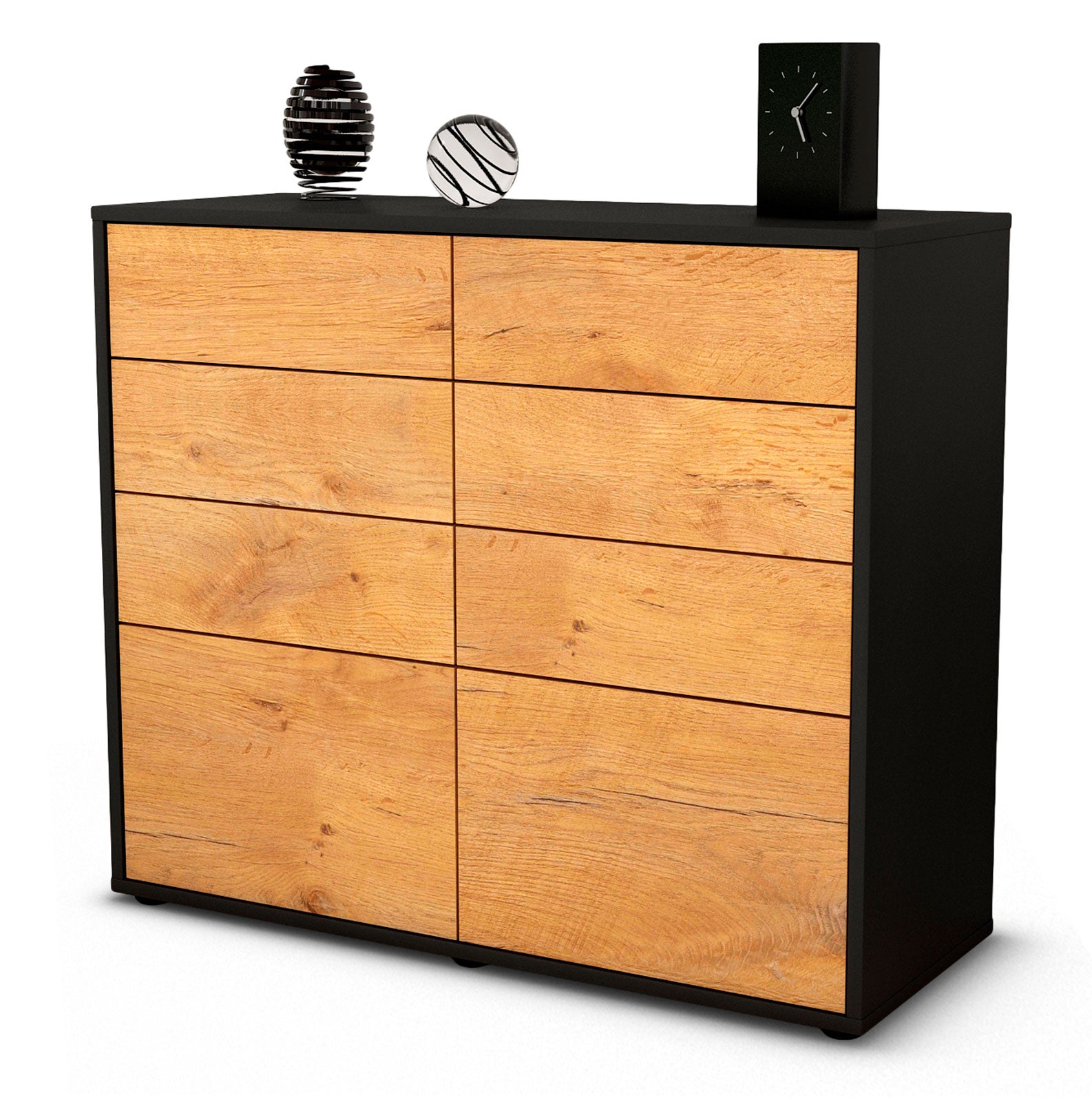 Sideboard Celeste | | Front in Eiche Holz Optik | 92x79x35cm (BxHxT) 1 Sideboard Celeste | | Front in Eiche Holz Optik | 92x79x35cm (BxHxT)