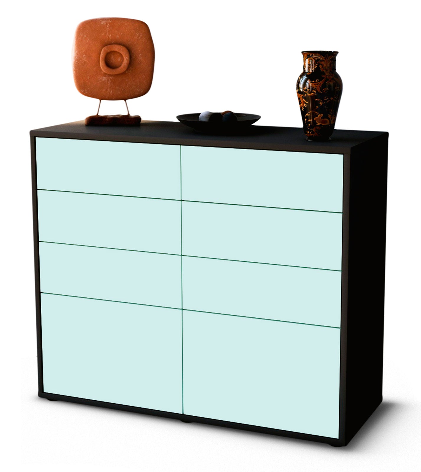 Sideboard Celeste | | Front in Mint | 92x79x35cm (BxHxT) 1 Sideboard Celeste | | Front in Mint | 92x79x35cm (BxHxT)