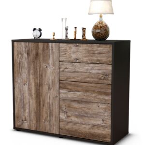 Sideboard Celestina | | Front in Treibholz Holz Optik | 92x79x35cm (BxHxT)