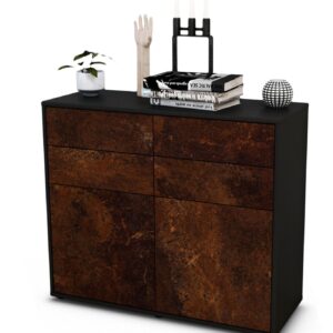 Sideboard Celia | | Front in Rost Optik | 92x79x35cm (BxHxT)