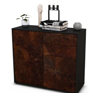 Sideboard Chantal | | Front in Rost Optik | 92x79x35cm (BxHxT)