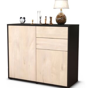 Sideboard Chantal | | Front in Zeder Holz Optik | 92x79x35cm (BxHxT)