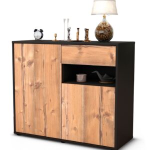 Sideboard Charlotta | | Front in Pinie Holz Optik | 92x79x35cm (BxHxT)
