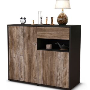 Sideboard Charlotta | | Front in Treibholz Holz Optik | 92x79x35cm (BxHxT)