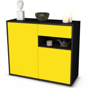 Sideboard Charlotta | | Front in Gelb | 92x79x35cm (BxHxT)