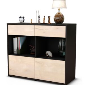 Sideboard Christina | | Front in Zeder Holz Optik | 92x79x35cm (BxHxT)