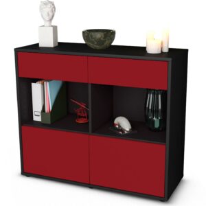 Sideboard Christina | | Front in Bordeaux | 92x79x35cm (BxHxT)