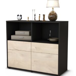 Sideboard Christine | | Front in Zeder Holz Optik | 92x79x35cm (BxHxT)