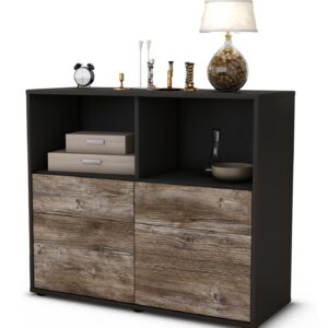 Sideboard Christine | | Front in Treibholz Holz Optik | 92x79x35cm (BxHxT)